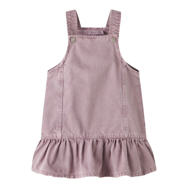 NAME IT MINI Maja denim spencerkjole - Wild Ginger