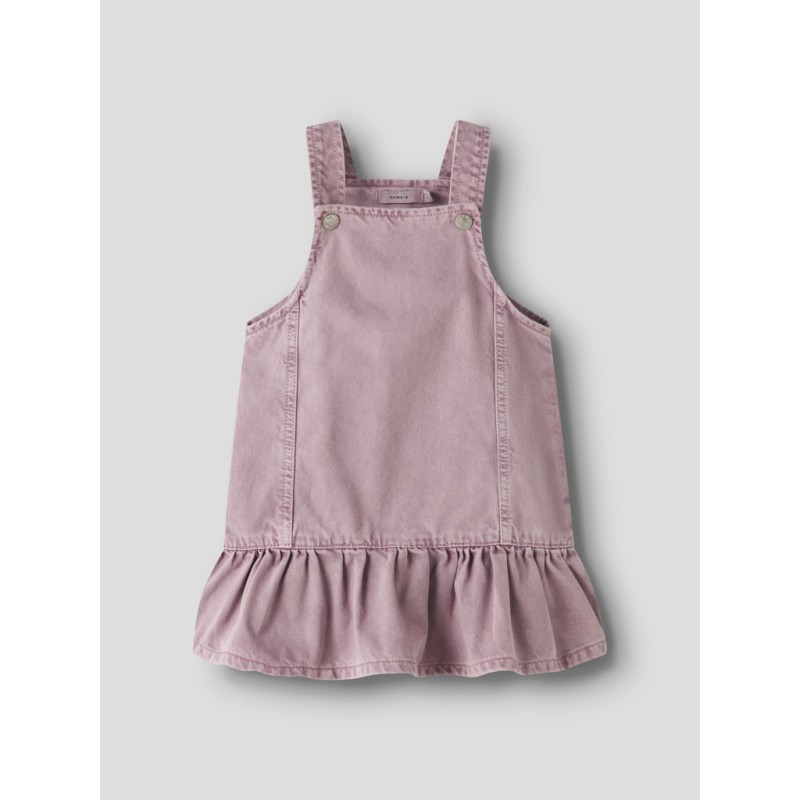 NAME IT MINI Maja denim spencerkjole - Wild Ginger