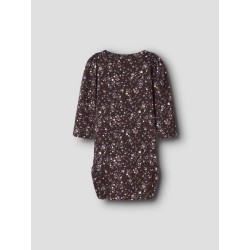 NAME IT BABY Oceana langærmet body - Chocolate Plum