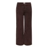 ONLY CARMAKOMA Hope global high waist brede bukser - Black Coffee