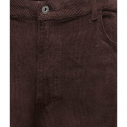 ONLY CARMAKOMA Hope global high waist brede bukser - Black Coffee