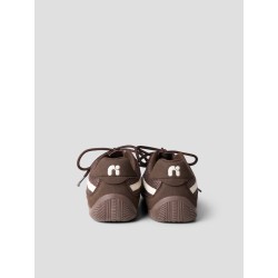 NAME IT KIDS Nomi sneakerina - Seal Brown