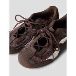 NAME IT KIDS Nomi sneakerina - Seal Brown