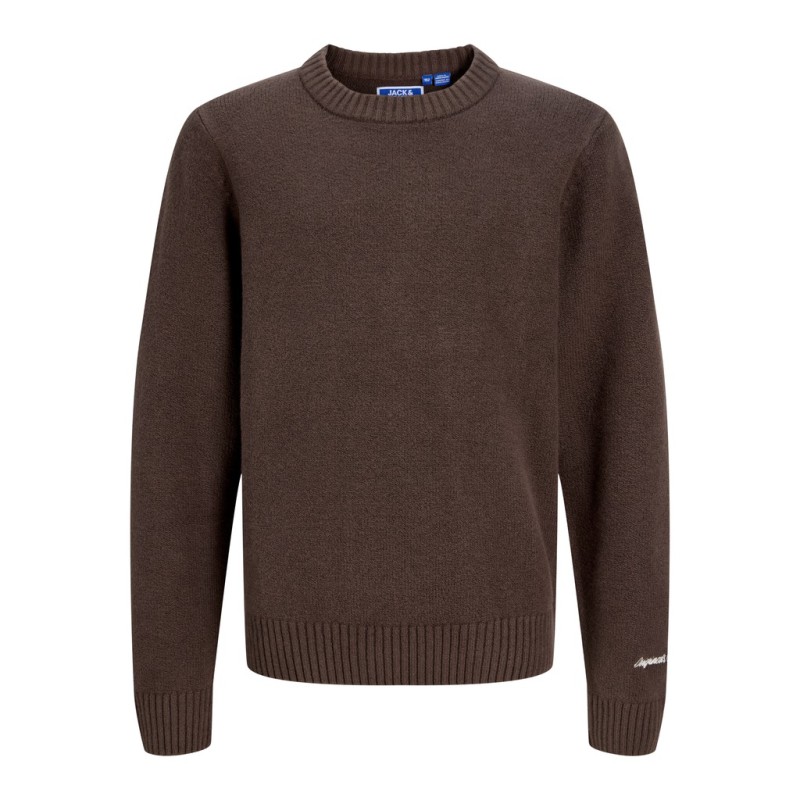 JACK & JONES JUNIOR Norrebro strik sweater - Mulch