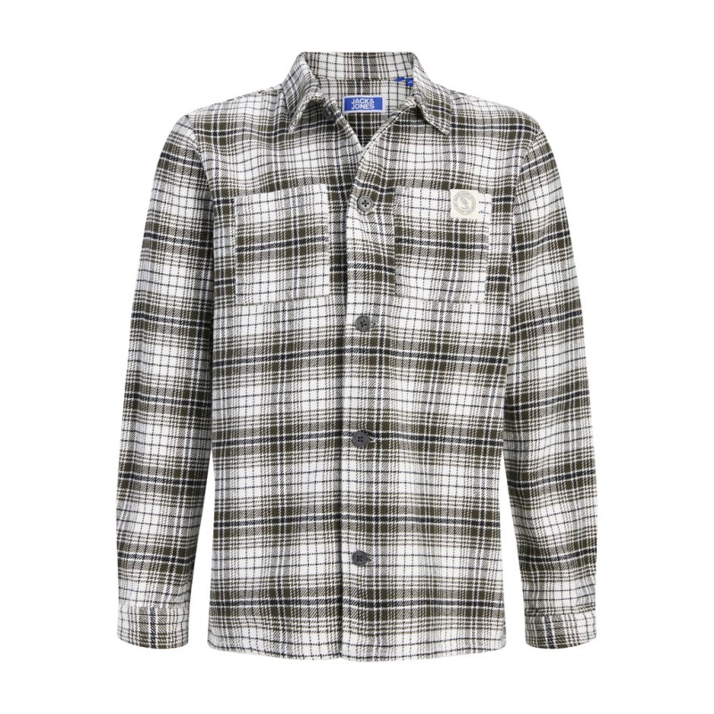 JACK & JONES JUNIOR Flannel overshirt - Rosin