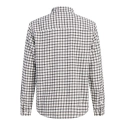 JACK & JONES JUNIOR Flannel langærmet skjorte - Antique White