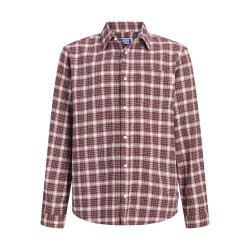 JACK & JONES JUNIOR Flannel langærmet skjorte - Chocolate Truffle