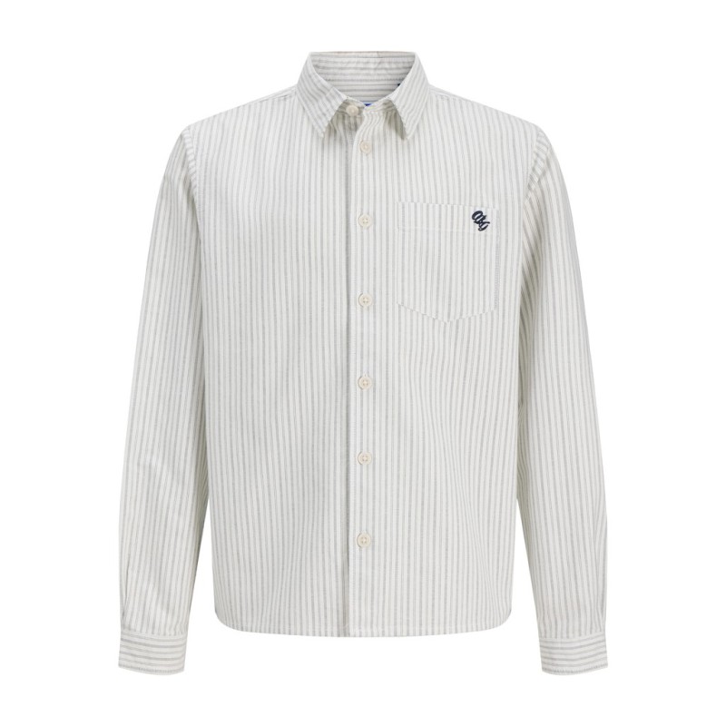 JACK & JONES JUNIOR Frederiksberg langærmet skjorte - Snow White