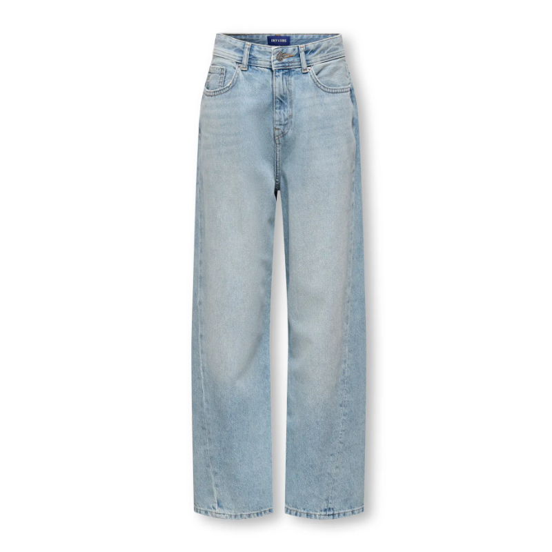 ONLY & SONS Fade loose twist denim jeans - Light Blue Denim