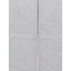 KIDS ONLY Sabrina langærmet scuba zip hoodie - Light Grey Melange