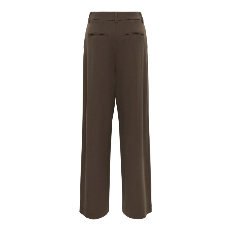 ONLY Palino mid waist wide pleat bukser - Delicioso