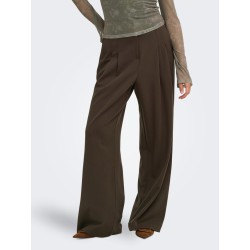 ONLY Palino mid waist wide pleat bukser - Delicioso