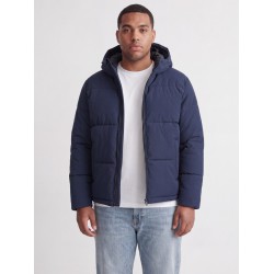 JACK & JONES PLUS Galaxy puffer jakke - Sky Captain
