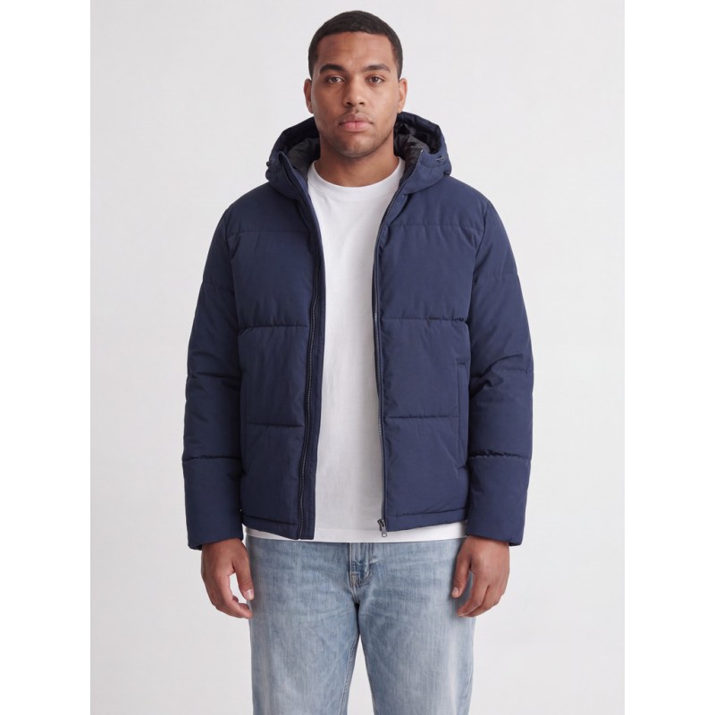 JACK & JONES PLUS Galaxy puffer jakke - Sky Captain