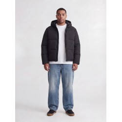 JACK & JONES PLUS Galaxy puffer jakke - Black