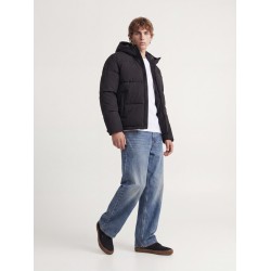 JACK & JONES Galaxy puffer jakke - Black