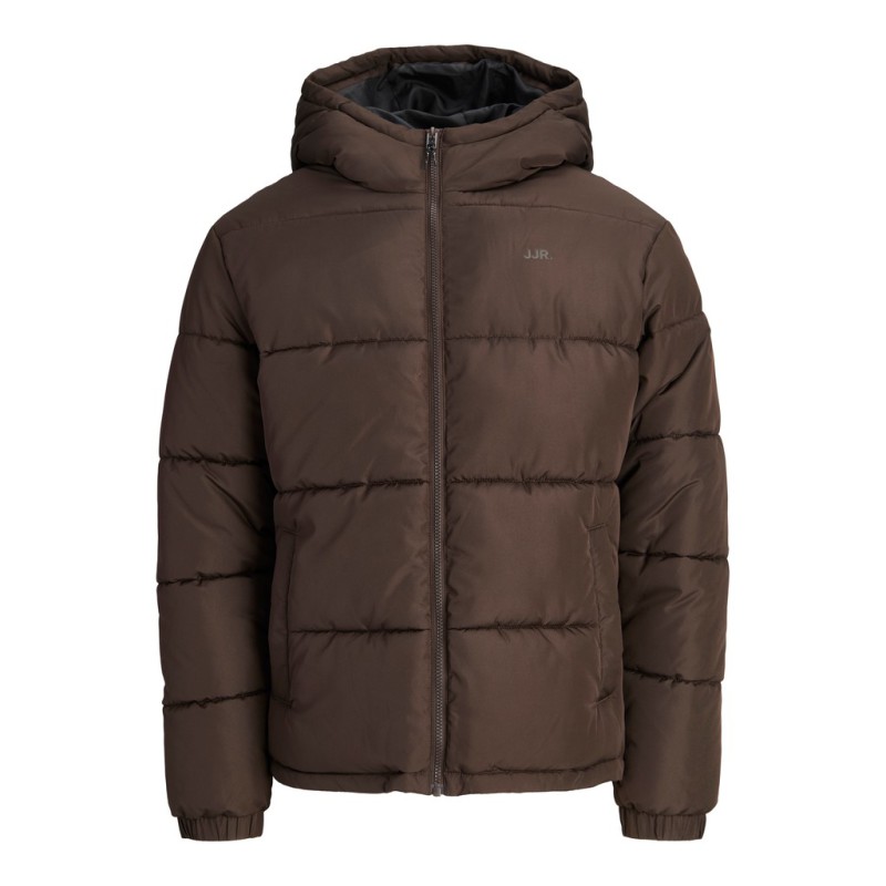 JJ Rebel logo puffer hood jakke - Delicioso