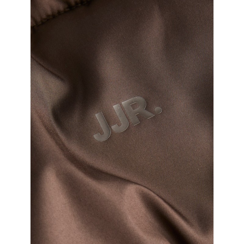 JJ Rebel logo puffer hood jakke - Delicioso