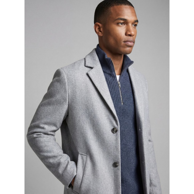 JJ Rebel maze frakke - Light Grey Melange