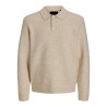JACK & JONES Blasimon souffle strikpolo - Ancient Scroll