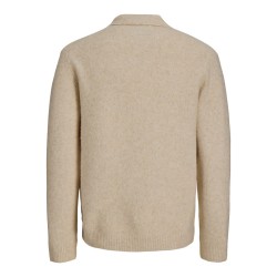 JACK & JONES Blasimon souffle strikpolo - Ancient Scroll