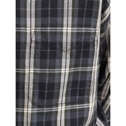 JACK & JONES Austin clean ternet langærmet skjorte - Black