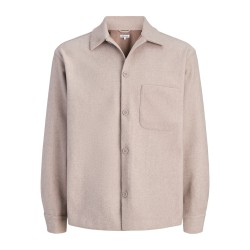 JACK & JONES Regent langærmet overshirt - Oatmeal