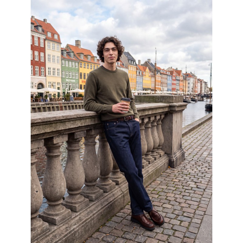 JACK & JONES Emil crew neck pullover - Rosin