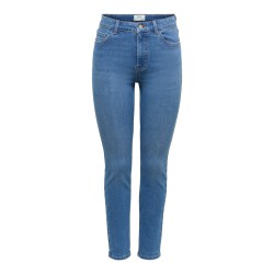 JDY Frida high waist skinny denim jeans - Medium Blue Denim
