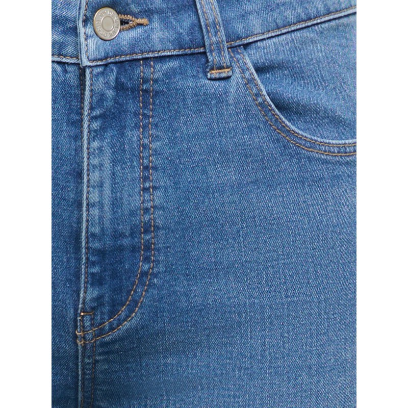 JDY Frida high waist skinny denim jeans - Medium Blue Denim