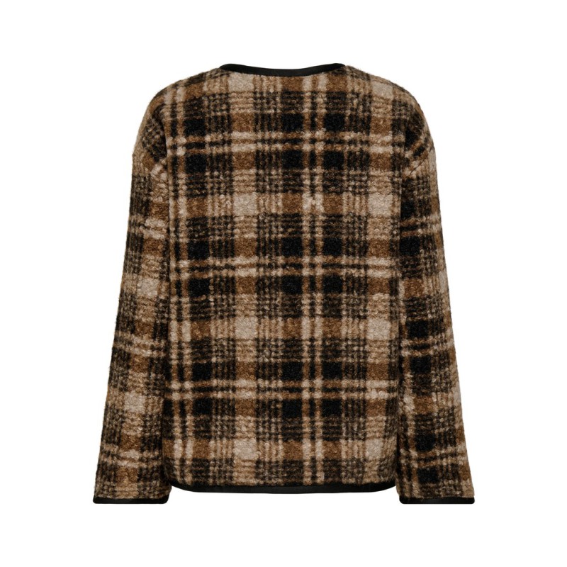 ONLY Anni boucle jakke - Toasted Coconut
