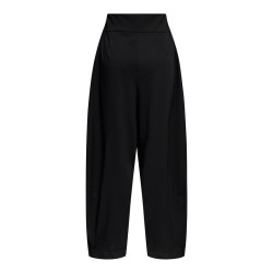 ONLY Disia high waist balloon pleat bukser - Black