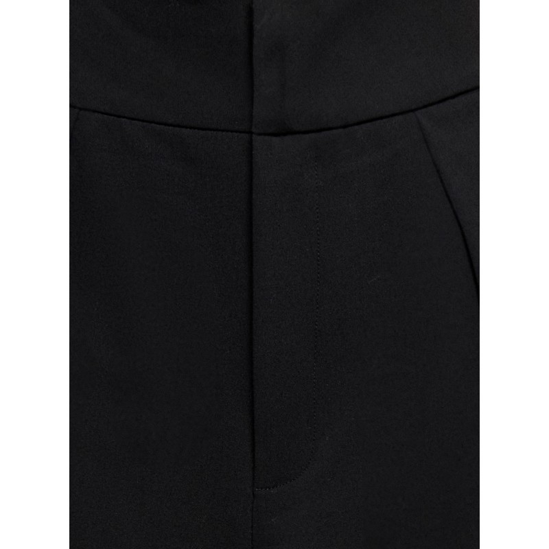 ONLY Disia high waist balloon pleat bukser - Black
