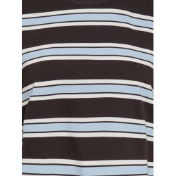 ONLY New soph langærmet Bluse - Black Coffee / Soft Chambray / Birch