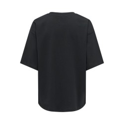 ONLY Vivvi blonde T-shirt - Black / Black Lace
