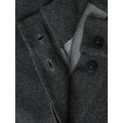 LMTD Barina langærmet kort jakke - Dark Grey Melange