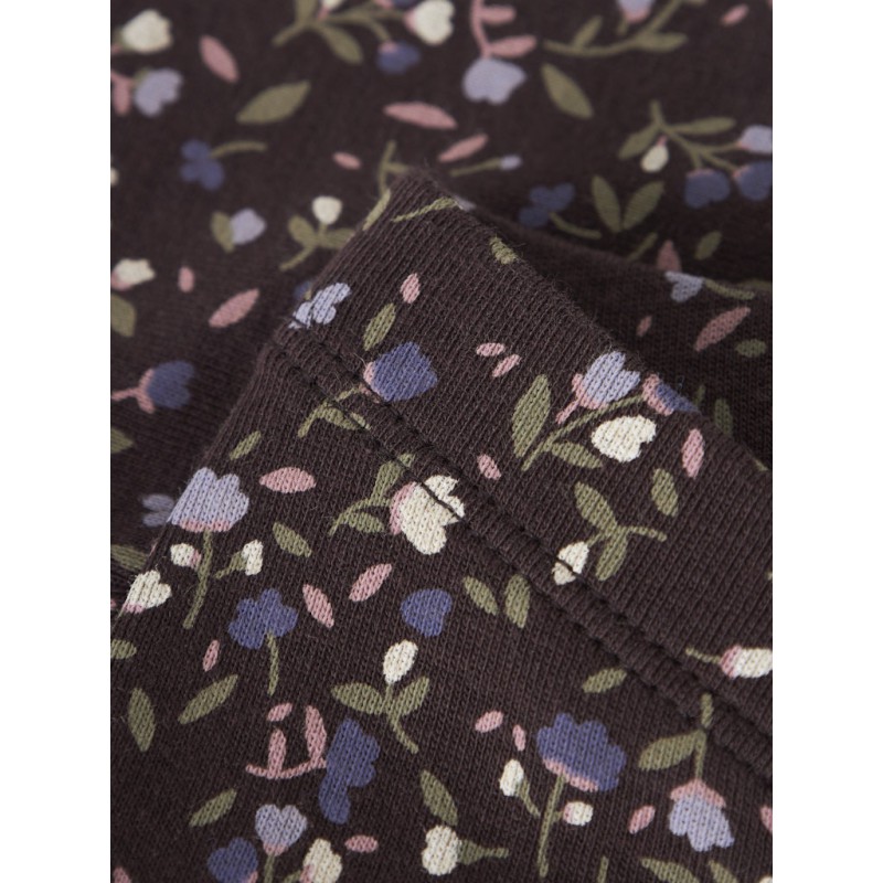NAME IT BABY pige - Oceana leggings - Chocolate Plum