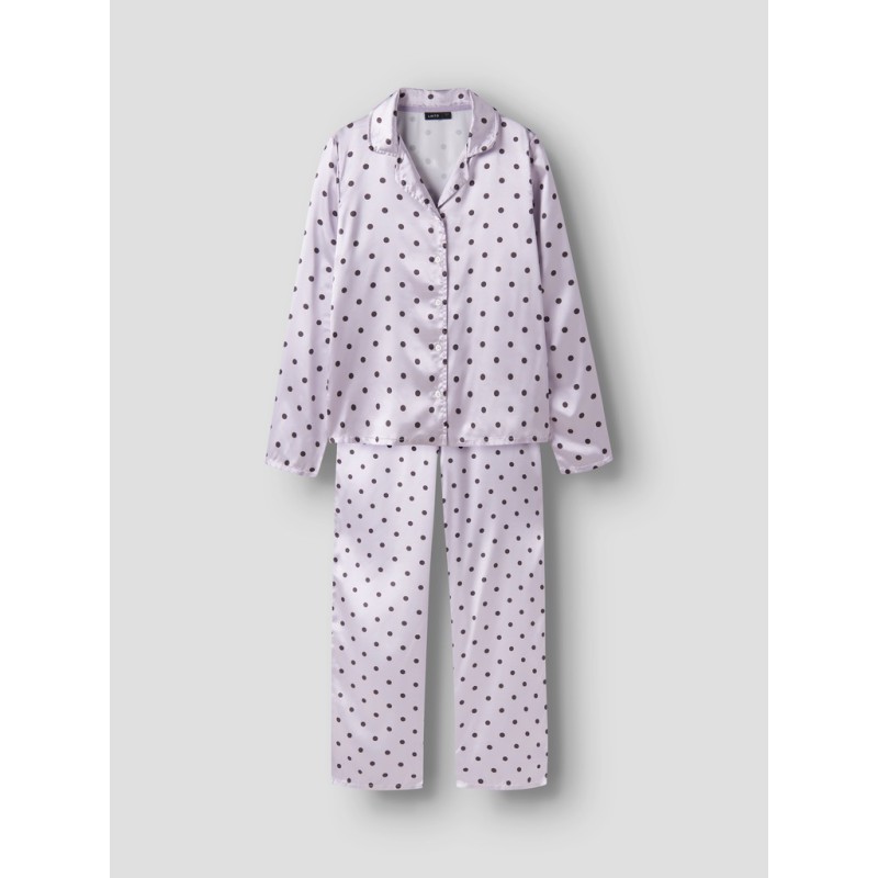 LMTD Dreamy dot pyjamassæt - Misty Lilac