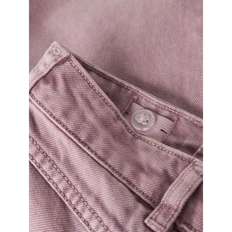 NAME IT MINI pige - Bella barrel denim jeans - Wild Ginger