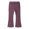 NAME IT MINI pige - Folena slim bootcut leggings - Mauve Wine