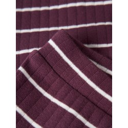 NAME IT MINI pige - Folena slim bootcut leggings - Mauve Wine