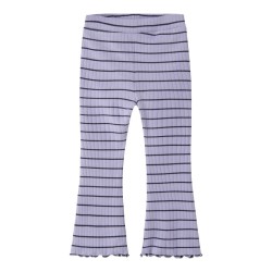 NAME IT MINI pige - Folena slim bootcut leggings - Lavender Icing