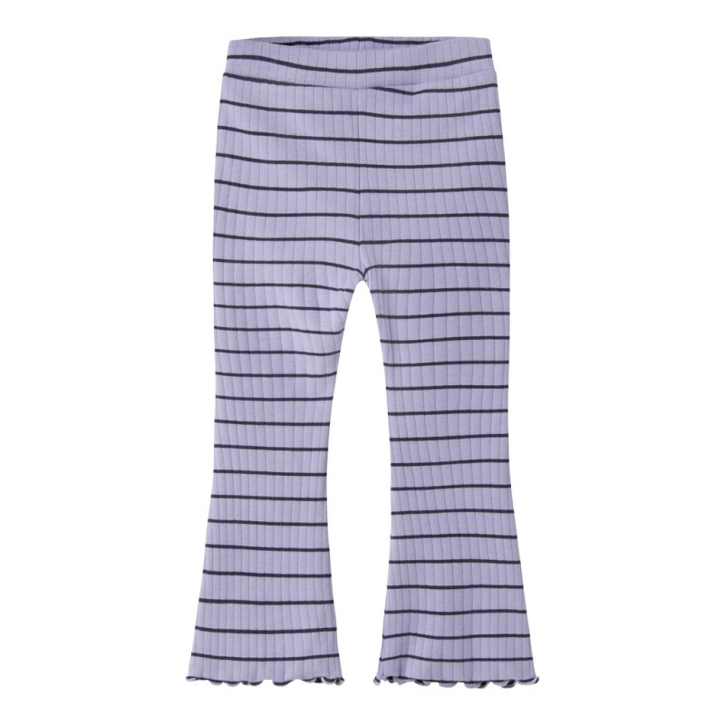 NAME IT MINI pige - Folena slim bootcut leggings - Lavender Icing