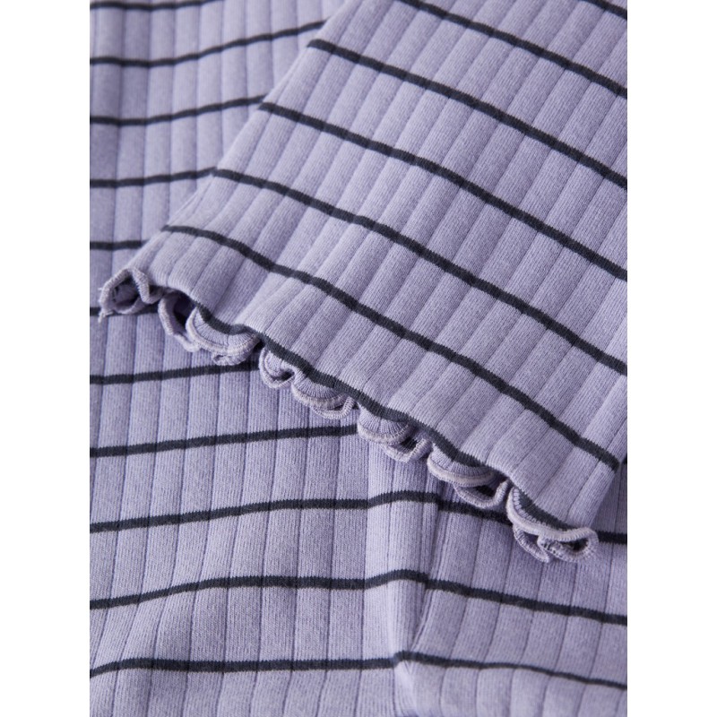 NAME IT MINI pige - Folena slim bootcut leggings - Lavender Icing