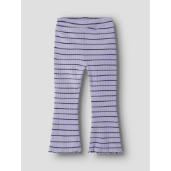 NAME IT MINI pige - Folena slim bootcut leggings - Lavender Icing