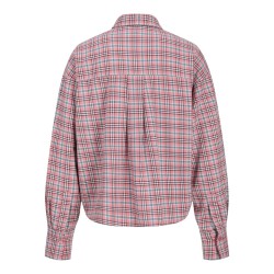 JJXX Jamie check flannel langærmet skjorte - Orchid Smoke