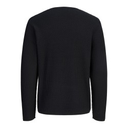 JACK & JONES Blumason striktrøje - Black