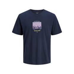JACK & JONES Frederiksberg photo T-shirt - Sky Captain