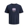 JACK & JONES Frederiksberg photo T-shirt - Sky Captain