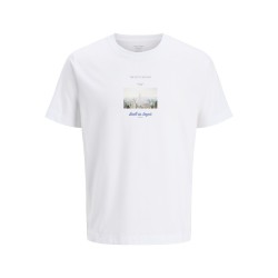 JACK & JONES Frederiksberg photo T-shirt - Bright White